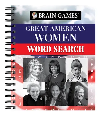 Brain Games - Wielkie Amerykanki - wyszukiwanie słów - Brain Games - Great American Women Word Search