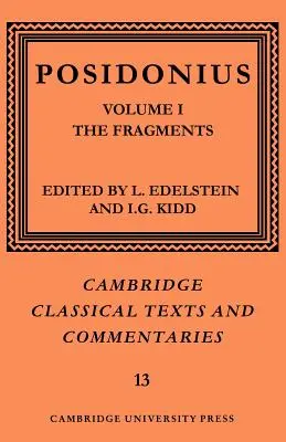 Posidonius: Tom 1, Fragmenty - Posidonius: Volume 1, the Fragments