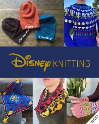 Knitting with Disney: 28 oficjalnych wzorów inspirowanych Myszką Miki, Małą Syrenką i nie tylko! (Disney Craft Books, Knitting Books, Book - Knitting with Disney: 28 Official Patterns Inspired by Mickey Mouse, the Little Mermaid, and More! (Disney Craft Books, Knitting Books, Book