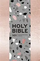 Kieszonkowa Biblia NIV w kolorze różowego złota z zamkiem błyskawicznym - NIV Pocket Rose Gold Soft-tone Bible with Zip