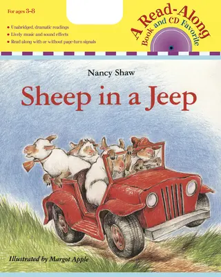 Sheep in a Jeep Book & CD [z płytą CD] - Sheep in a Jeep Book & CD [With CD]