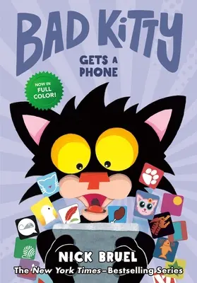 Zły kotek dostaje telefon (powieść graficzna) - Bad Kitty Gets a Phone (Graphic Novel)