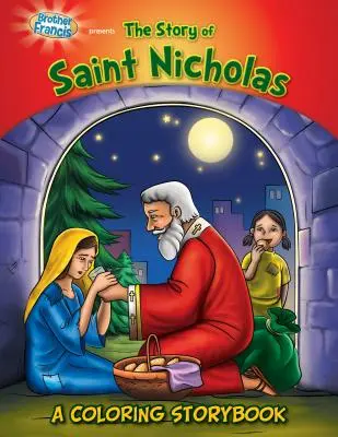 Kolorowanka z historią świętego Mikołaja - The Story of Saint Nicholas Coloring Book