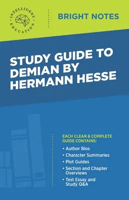 Przewodnik do Demiana autorstwa Hermanna Hessego - Study Guide to Demian by Hermann Hesse