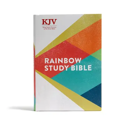 KJV Rainbow Study Bible, twarda oprawa: Znacznik wstążkowy, tekst kodowany kolorami, oprawa szyta Smythe, czytelna czcionka biblijna, pomoce do studiowania Biblii, kolorowe mapy - KJV Rainbow Study Bible, Hardcover: Ribbon Marker, Color-Coded Text, Smythe Sewn Binding, Easy to Read Bible Font, Bible Study Helps, Full-Color Maps