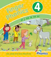 Finger Phonics Book 4 - in Precursive Letters (wydanie angielsko-brytyjskie) - Finger Phonics Book 4 - in Precursive Letters (British English edition)