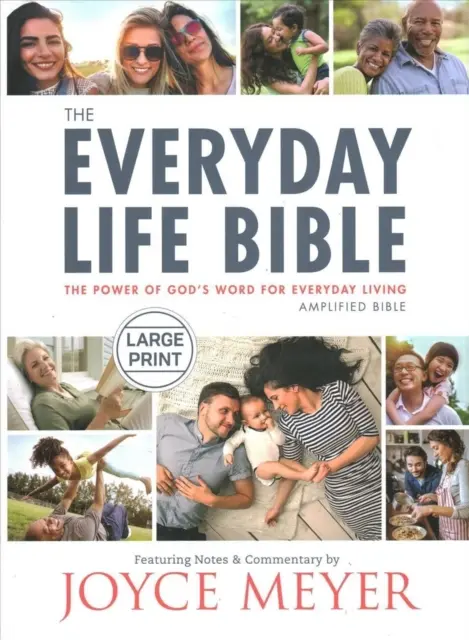 Biblia Życia Codziennego w dużym druku: Moc Słowa Bożego w codziennym życiu - The Everyday Life Bible Large Print: The Power of God's Word for Everyday Living