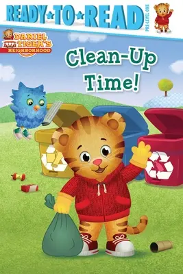 Czas na sprzątanie! Gotowe do czytania, poziom 1 - Clean-Up Time!: Ready-To-Read Pre-Level 1