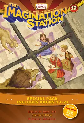 Imagination Station Books 3-Pack: Światło w jaskini lwów / Piekło w Tokio / Szaleniec na Manhattanie - Imagination Station Books 3-Pack: Light in the Lions' Den / Inferno in Tokyo / Madman in Manhattan