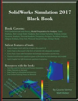 SolidWorks Simulation 2017 Czarna książka - SolidWorks Simulation 2017 Black Book