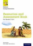 Nelson Comprehension: Years 3 & 4/Primary 4 & 5: Zasoby i książka oceny dla książek 3 i 4 - Nelson Comprehension: Years 3 & 4/Primary 4 & 5: Resources and Assessment Book for Books 3 & 4