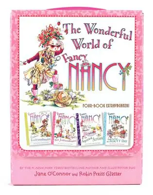 Fancy Nancy: Wspaniały świat Fancy Nancy: 4 książki w 1 zestawie! - Fancy Nancy: The Wonderful World of Fancy Nancy: 4 Books in 1 Box Set!