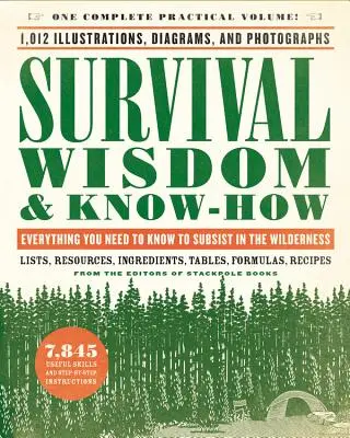 Mądrość i wiedza przetrwania: Wszystko, co musisz wiedzieć, aby przetrwać w dziczy - Survival Wisdom & Know-How: Everything You Need to Know to Subsist in the Wilderness