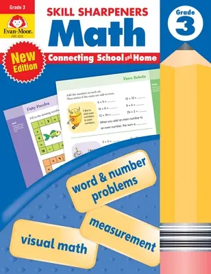 Wyostrzanie umiejętności: Matematyka, klasa 3 - Skill Sharpeners: Math, Grade 3