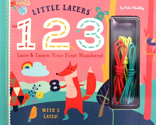 Little Lacers: 123: Sznuruj i naucz się swoich pierwszych liczb! - Little Lacers: 123: Lace & Learn Your First Numbers!