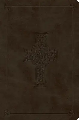 Biblia kompaktowa Value - ESV - wzór krzyża celtyckiego - Value Compact Bible-ESV-Celtic Cross Design