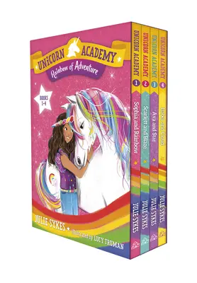 Akademia Jednorożca: Rainbow of Adventure Boxed Set (książki 1-4) - Unicorn Academy: Rainbow of Adventure Boxed Set (Books 1-4)