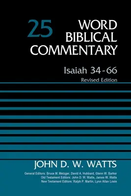 Izajasz 34-66, tom 25, 25: Wydanie poprawione - Isaiah 34-66, Volume 25, 25: Revised Edition