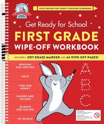 Przygotuj się do szkoły: Zeszyt ćwiczeń dla pierwszej klasy - Get Ready for School: First Grade Wipe-Off Workbook