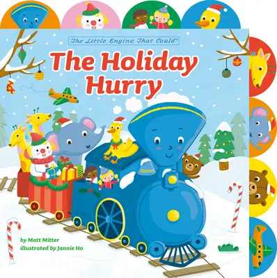 Wakacyjny pośpiech: Książka planszowa z zakładkami - The Holiday Hurry: A Tabbed Board Book