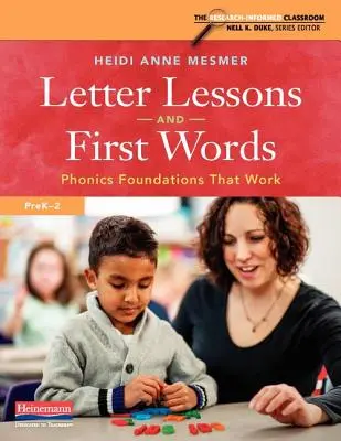 Lekcje liter i pierwsze słowa: Podstawy fonetyki, które działają - Letter Lessons and First Words: Phonics Foundations That Work