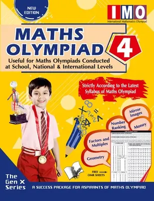 Międzynarodowa olimpiada matematyczna - klasa 4 (z arkuszami OMR) - International Maths Olympiad - Class 4 (With OMR Sheets)