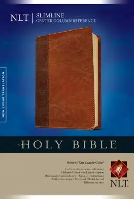 Wąska Biblia z kolumną centralną - NLT - Slimline Center Column Reference Bible-NLT