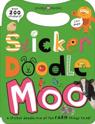 Sticker Doodle: Naklejkowe bazgroły Moo! - Sticker Doodle: Sticker Doodle Moo!