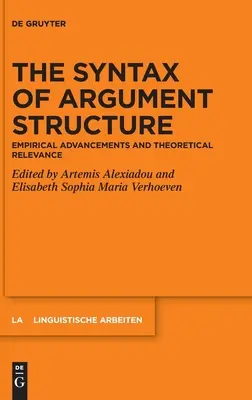 Składnia struktury argumentów - The Syntax of Argument Structure