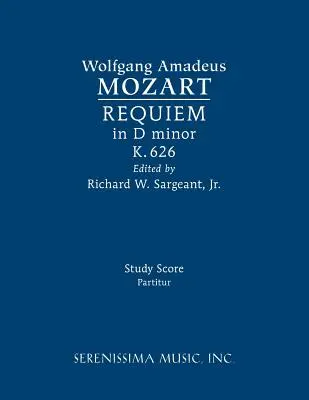 Requiem d-moll, K.626: partytura studyjna - Requiem in D Minor, K.626: Study Score