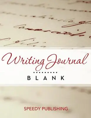 Pusty dziennik do pisania - Writing Journal Blank