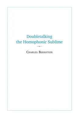 Doubletalking the Homophonic Sublime: Komedia, zawłaszczanie i dźwięki klaskania jedną ręką - Doubletalking the Homophonic Sublime: Comedy, Appropriation, and the Sounds of One Hand Clapping