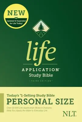 NLT Life Application Study Bible, wydanie trzecie, rozmiar osobisty (twarda oprawa) - NLT Life Application Study Bible, Third Edition, Personal Size (Hardcover)