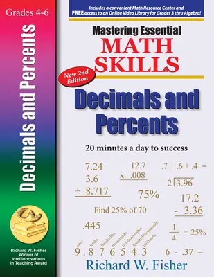 Opanowanie podstawowych umiejętności matematycznych: ułamki dziesiętne i procenty, wyd. 2 - Mastering Essential Math Skills Decimals and Percents, 2nd Edition