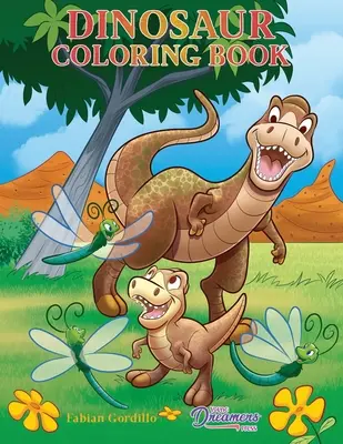 Kolorowanka z dinozaurami: Dla dzieci w wieku 4-8, 9-12 lat - Dinosaur Coloring Book: For Kids Ages 4-8, 9-12