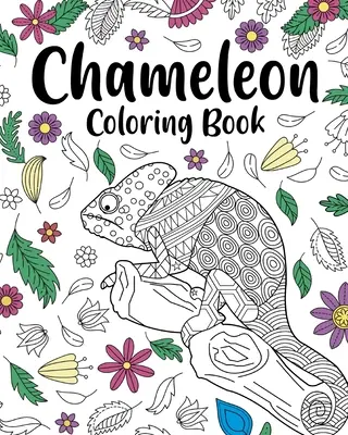 Kolorowanka z kameleonem - Chameleon Coloring Book