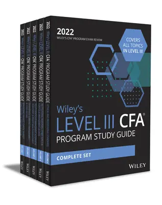 Wiley's Level III Cfa Program Study Guide 2022: Kompletny zestaw - Wiley's Level III Cfa Program Study Guide 2022: Complete Set