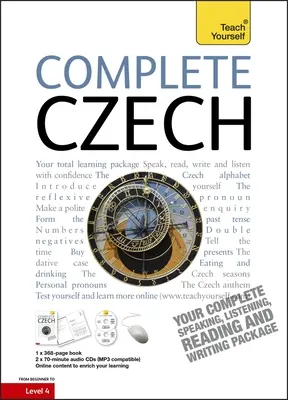 Kompletny kurs języka czeskiego dla początkujących i średniozaawansowanych - (książka i materiały audio) - Complete Czech Beginner to Intermediate Course - (Book and audio support)