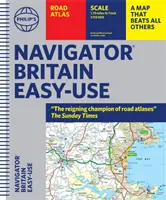 Philip's Navigator Britain Easy Use Format - (oprawa spiralna) - Philip's Navigator Britain Easy Use Format - (Spiral binding)