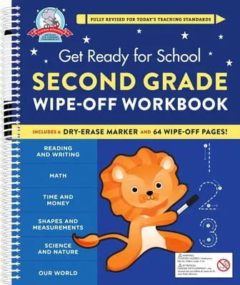 Przygotuj się do szkoły: Zeszyt ćwiczeń dla klasy drugiej - Get Ready for School: Second Grade Wipe-Off Workbook