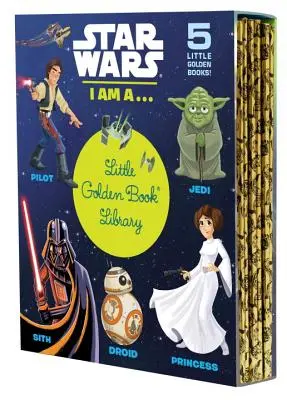 Star Wars: I Am A...Little Golden Book Library (Gwiezdne wojny): Jestem pilotem; Jestem Jedi; Jestem Sithem; Jestem droidem; Jestem księżniczką - Star Wars: I Am A...Little Golden Book Library (Star Wars): I Am a Pilot; I Am a Jedi; I Am a Sith; I Am a Droid; I Am a Princess