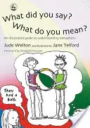 Co powiedziałeś? Co masz na myśli?: Ilustrowany przewodnik po metaforach - What Did You Say? What Do You Mean?: An Illustrated Guide to Understanding Metaphors