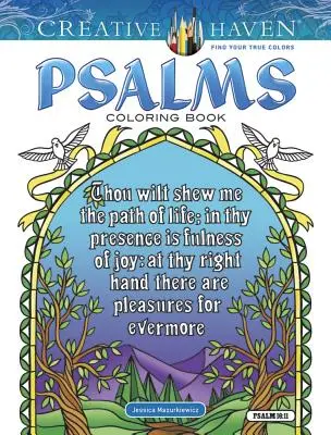 Kolorowanka Creative Haven Psalmy - Creative Haven Psalms Coloring Book