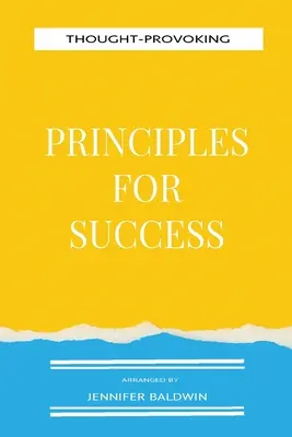 Prowokujące do myślenia zasady sukcesu - Thought-Provoking Principles for Success