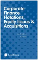 Sabine: Finanse korporacyjne, emisje akcji i przejęcia - Sabine: Corporate Finance Flotations, Equity Issues and Acquisitions