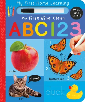 My First Wipe-Clean ABC 123: Pisz i ucz się! - My First Wipe-Clean ABC 123: Write and Learn!