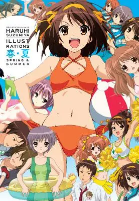 Ilustracje Haruhi Suzumiya: Wiosna i lato - Haruhi Suzumiya Illustrations: Spring & Summer