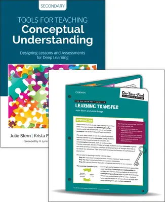 Pakiet: Stern: Tools for Teaching Conceptual Understanding, Secondary + Stern: On-Your-Feet Guide to Learning Transfer - Bundle: Stern: Tools for Teaching Conceptual Understanding, Secondary + Stern: On-Your-Feet Guide to Learning Transfer