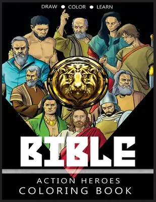 Biblijni bohaterowie akcji: Kolorowanka - Bible Action Heroes: Coloring Book