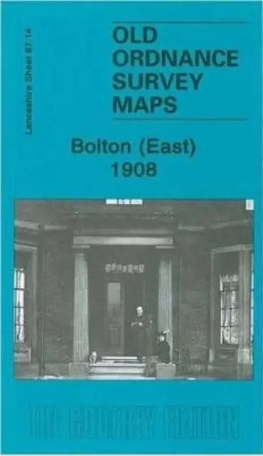 Bolton (Wschód) 1908 - arkusz Lancashire 87.14 - Bolton (East) 1908 - Lancashire Sheet  87.14